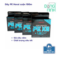 Dây PE Horai cuộn 100m, dây câu cá, cước cần câu