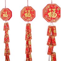 Dây pháo điện tử loại dài 2,5m có điều khiển từ xa dùng để trang trí ngày Tết và nhà hàng hội nghị