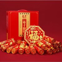 Dây pháo giả bằng nhung trang trí tết SIÊU ĐẸP MANG PHONG CÁCH TẾT XƯA - Hani.Store