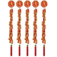 Dây pháo nhung trang trí Tết đủ kích thước