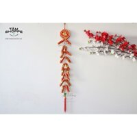 Dây pháo treo Tết hộp bát giác chữ nhiều cỡ T-DPHAO-01 TAN