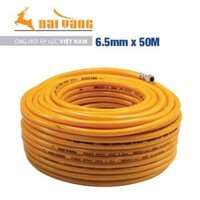 Dây phun áp lực NAI VÀNG | Ống hơi PVC NAI VÀNG 6.5mm x 50M | Áp lực làm việc 80 Bar