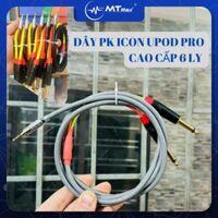 Dây Pk Icon Upod Pro Cao Cấp 6 Ly - Sử Dụng Livetream, Game, Các Ứng Dụng Mạng Xã Hội