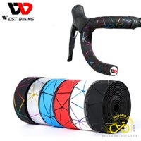 Dây quấn (Băng quấn) ghi đông xe đạp da PU WEST BIKING