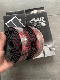 Dây quấn BAR TAPE Xịt Sơn -Đỏ Đen (Hộp 2c)