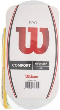 Dây quấn cán vợt tennis WILSON Pro Overgrip 30PK WRZ4017WH