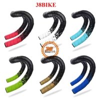 Dây quấn ghi đông vân carbon 3K hai màu cho xe đạp