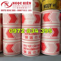 dây rào chăng khu cách ly-cuộn rào cảnh báo loại dài 100 mét combo 10 cuộn