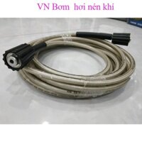 Dây rửa xe cao áp cho máy xịt rửa áp lực - Ren trong 22mm Loại 15m - Tặng khớp nối dây vn Bơm hơi nén khí