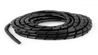 DÂY RUỘT GÀ XOẮN PHI 8mm MÀU ĐEN CHIỀU DÀI 12 MÉT