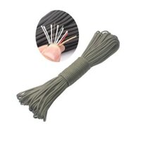 [Dây rút dệt] Dây paracord dày 4mm 7 lõi, thiết bị dây ngoài trời, vòng tay dệt, dây an toàn