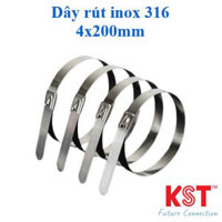 Dây rút inox 316 4×200 KST – Dây thít inox các loại – Dongluchp