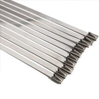 Dây rút inox / dây thít inox 304 kích cỡ 4.6x150mm ( bịch 100 sợi ), bền bỉ, chịu nhiệt, chịu lực vô cùng tốt.