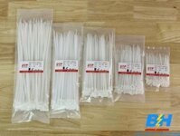 Dây Rút Nhựa 1 Tấc Bản Đủ Màu Trắng M3x100mm Diệp Tấn Phát (2.5*100mm)