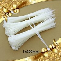 Dây rút nhựa 3*200mm, bịch 500 sợi