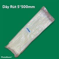 Dây rút nhựa 5*500mm ( ĐÓNG GÓI 1 BỊCH GỒM 250 SỢI DÂY RÚT )