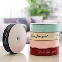 Dây ruy băng vải voan cao cấp cao 2,5 cm