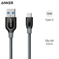 Dây sạc A8168 Type C 3.0 (0.9m) Anker