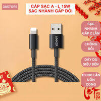 Dây sạc anker A8152 A8153 0.9m 1.8m cáp sạc nhanh cổng usb cho điện thoại pin sạc dự phòng tai nghe bluetooth 3astore