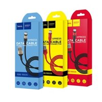 Dây sạc bọc dù Hoco x26 - cáp sạc nhanh iphone micro usb type dài 1m chống gập đứt - hàng chính hãng - Chân Type-C