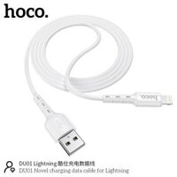 Dây Sạc-Cáp Sạc Nhanh Và Truyền Dữ Liệu Hoco DU01  Dành Cho Iphone Bọc Nhựa PVC - Hàng Chính Hãng