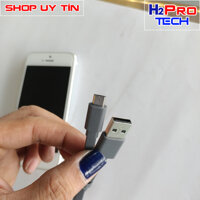 Dây sạc chân Micro USB ngắn, đẹp, bền phù hợp cho sạc dự phòng | Cáp sạc nhanh