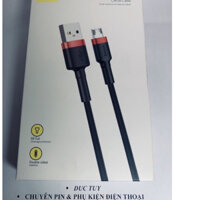 dây sạc cho điện thoại samsung chân micro (các thiết bị dùng chân sạc micro) hiệu baseus cực bền sạc ngon