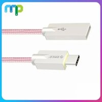 Dây sạc điện thoại Android USB type A to type C (ORICO HCU-10-PK) Hồng