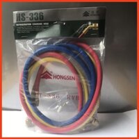 Dây sạc gas điều hoà máy lạnh Hongsen 80 cm - bộ 3 dây nạp gas R22