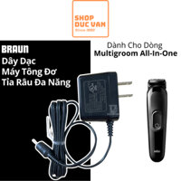 Dây Sạc Máy Tông Đơ Cắt Tóc Tỉa Râu Đa Năng Braun Multigroom All-in-one [ Shop Đức Vân ]