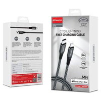 Dây sạc nhanh iPhone 1M 2M 3M MFI chuẩn DRAPOW CF23 – Hàng chính hãng