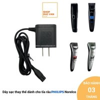 Dây sạc thay thế dành cho máy tỉa râu Philips Norelco Beard Trimmer QT4000 QT4010 QT4014 QT4018 [ Shop Đức Vân ]