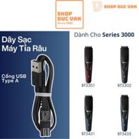 Dây Sạc USB Máy Tỉa Râu Philips Series 3000 Chính Hãng BT3301 BT3302 BT3303 BT3230 BT3415 BT3441 BT3431 BT3435