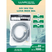 Dây Sen Tắm LUVA GK2 inox 304 Dài 1.5m, bảo hành 2 Năm, Đổi Lỗi 100 Ngày, Lõi Đồng, Chống Xoắn