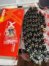 Dây sên X1R vàng đen cho xe máy size 124-132ml