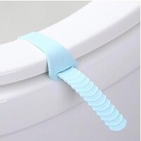 Dây Silicon Lật Nhấc Nắp Bệt Bồn Cầu - Bảo Đảm Vệ Sinh Cho Gia Đình, Sản Phẩm Tiện Dụng Cho Nhà Tắm TakyHome 5214 - màu Xanh