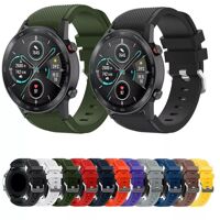 Dây Silicon Sikai cao dấp Honor Magic Watch2 46mm - Xanh navy