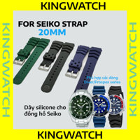 Dây silicone size 20mm kèm khóa cho đồng hồ Seiko Prospex /Diver (SKX007 MM007)