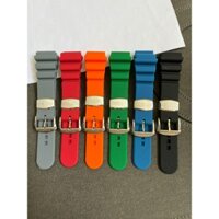 Dây Silicone Thay Thế Cho Đồng Hồ Seiko 20mm 22mm - Dây Đồng Hồ Cao Su Seiko Cao Cấp