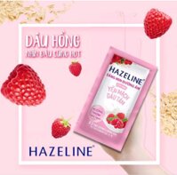 Dây sữa tắm Hazeline Yến mạch dâu tằm 12gói x 4.5g
