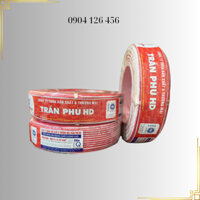 Dây Sub đôi 2x0.75 đỏ trắng Trần Phú HD lõi đồng thi công Led, biển quảng cáo, dây tín hiệu Camera...