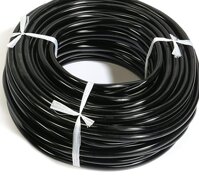 Dây sủi oxy chống gập màu đen (1met)