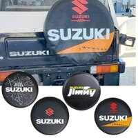 Dày Suzuki SUV Jymny RAV4 15-17 Inch Da PVC Dự Phòng Lốp Vỏ Lốp Dự Phòng Vỏ Bánh Sau Dự Phòng Vỏ Lốp Xe Dự Phòng Vỏ Lốp Bánh Xe Dự Phòng