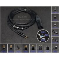 Dây tai nghe đồng OFC bọc chống nhiễu CANARE - Connector Audio Technica ATH-R70x