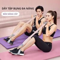Dây tập bụng đa năng- Dây đàn hồi phù với nhiều bài tập làm thon gọn toàn thân