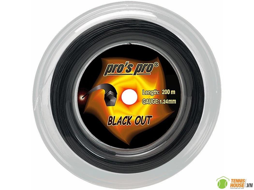 Dây tennis Pros Pro Black Out (Sợi)