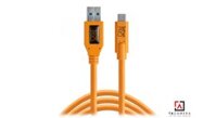 Dây TetherPro USB 3.0 To USB-C - Kết Nối Máy Ảnh Và Máy Tính - Laptop - PC - Macbook - iMac - Màu Cam - Dài 4,6m