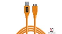 Dây TetherPro USB 3.0 To Micro-B - Kết Nối Máy Ảnh Và Máy Tính - Laptop - PC - Macbook - iMac - Màu Cam - Dài 4,6m