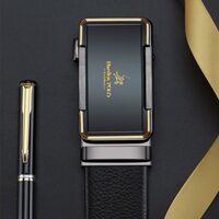 Dây thắt lưng nam cao cấp Hadren Polo, dây nịt nam da bò EL17