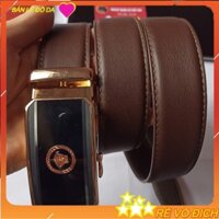 DÂY THẮT LƯNG NAM DA BÒ- KHÓA LĂN